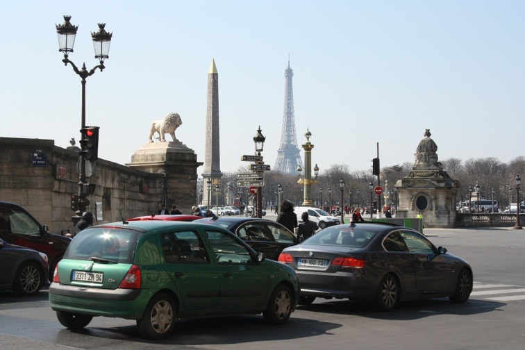 Torre Eiffel y Obelisco, Paris